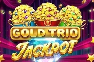 Playtech : Gold Trio Jackpot - BEERSLOT365