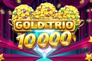 Playtech : Gold Trio 10000 - BEERSLOT365